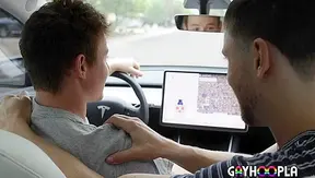 Kane Hardy & Thomas Rosewood ~ Intense Car Tease Action