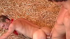 Quick lay in the hay with horny Jayden Holloway and Brant Moore