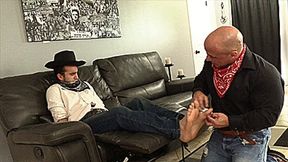 Sheriff Acrosuave Foot Tickle Tormented By Bandit Tony Dinozzo (SD 720p WMV)