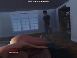 Away From Home - Aunty Eva Doggy Noon Sex