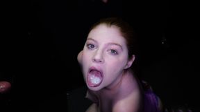 ”That's it Eve, now swallow it!”