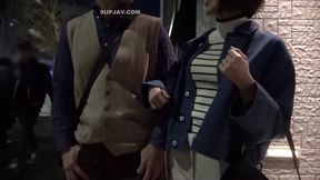 Shy wife takes a secret creampie while hubby watches through the mirror