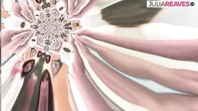 Horny slut masturbates with a dildo then rides a massive cock