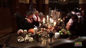 Macbeth loves organizing the raunchiest sex parties in all kingdoms and cumming on his servants