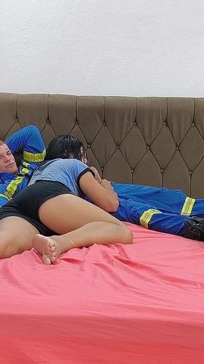 Naughty Electrician Fucked the Married One in the Fur