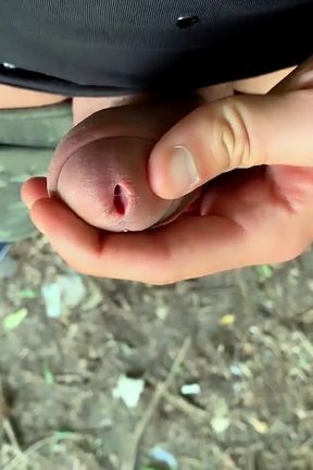 Look on My Wet Urethra - Glans Close up