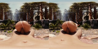 VR 180 4K Elf girl rides your cock 3d hentai (Alfeina Elven Experience) tinyurl. com/HentGames