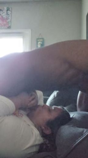 Fucking my step moms mouth (FAT CUMSHOT)
