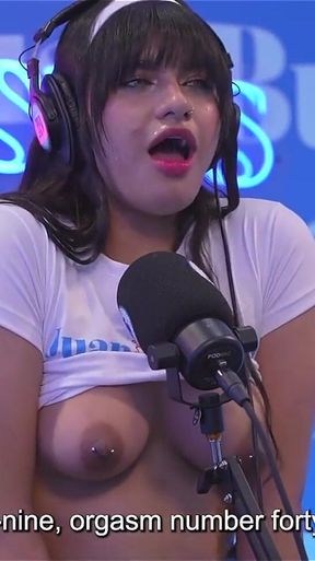 100 Orgasms in Half an Hour! Multi-orgasmic Colombian Karoll Cuello on Juan Bustos Podcast