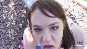 Sailor Luna Out Door POV Big Cock Worship