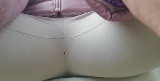 Nicoletta Bathes All Her Yogapants in the Park Do You Want to See?