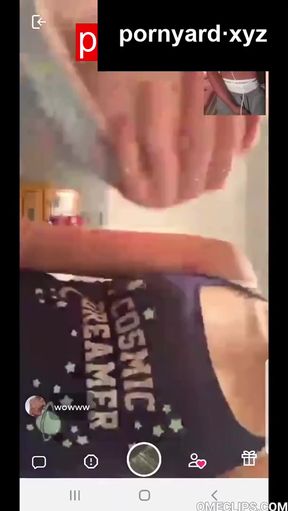 Shy teen gets caught on webcam