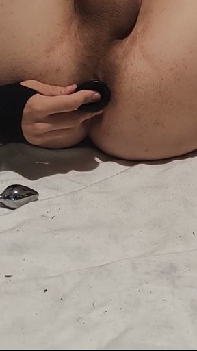 listen to me enjoying the dildo I use to fuck myself