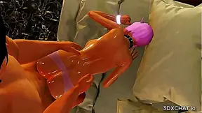 Big Ass Virtual 3D Kitty Emo Girl In Stockings Fucked