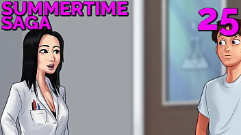 SUMMERTIME SAGA #25 &bull_ Meeting hot asian teacher Mrs. Okita