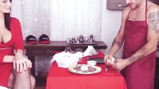 Euro Slut Lola Taylor Gets Double Penetrated By Two Huge Italians