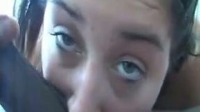 My big black dick for the plumpy busty girl on POV video