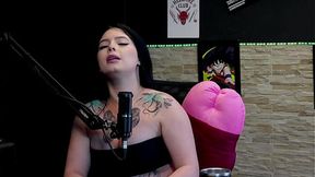 Tattooed MATURE Kalyca gets off on giving tiny, thick BJ's