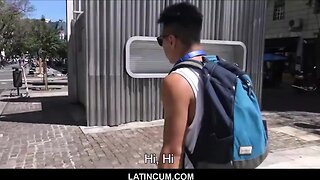 Spanish latin boy fuck and suck for cash