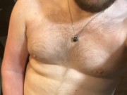 Gay Chubby Otter Jerks Off & Cums - Kodi Voss