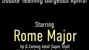 Fmm in threesome movie with marvelous Rome Major and Gorgeousaphro from Rome Major
