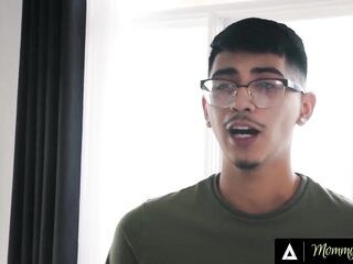 MOM'S MALE - Breasty mother I'd like to fuck Andi Avalon Seduces Her Teen Client In Steamy BANG