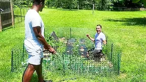 Deep Cucumber Games: Bruno Cartella Ty Shine Go Ass-to-Ass – Hot Gay Action