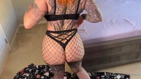Skylar Vox Gets Her Tight Ass Fucked In Fishnets