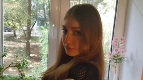 hard fuck in torn pantyhose from a neighbor - pussykagelove