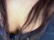 Asian Ethnicity Big Ass & Huge Boobs Maid Clean Middle East Office Room. Boss Saw & Masturbat