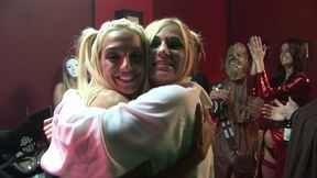 amy azurra, carolyn reese and tyler faith get kinky with costume play orgy