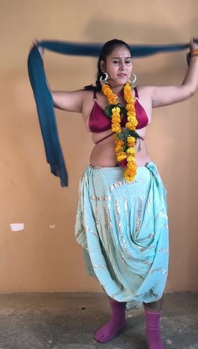 Puja Baby Dance Performance