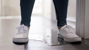 Teen peed herself in front of her Step Father