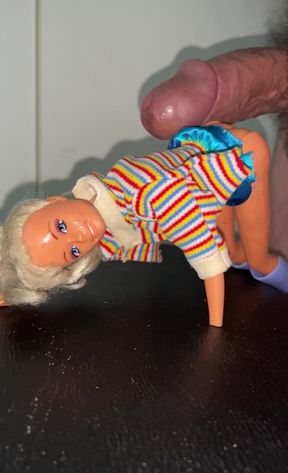 Hot wife turns into a kinky fuck toy doll