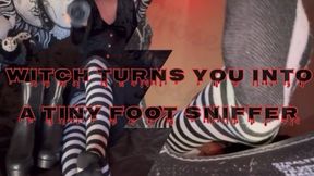 Witch Turns You Into A Tiny Foot Sniffer- Starring Smokin Rose