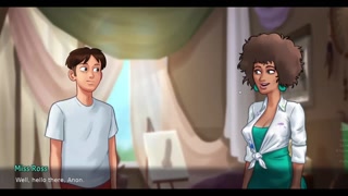 Stepmom came closer than necessary while asking a question; her voice changed everything.(18+)