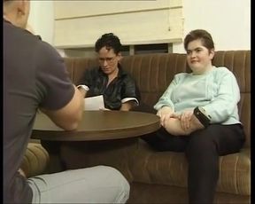This Is BBW German Lady Who Is Here to Please His Cock in Threesome