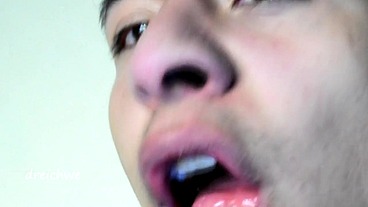 A dildo in the nose