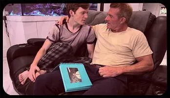 Raw Passion: Stepdad & Twink Stepson Gay Encounter Premium