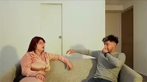 Sexologist gives a deepthroat fellatio while riding my massive rod