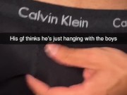 Fucked my College Roommate Caught on Snapchat