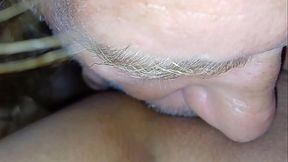 Chubby mature woman moans with missionary POV fuck