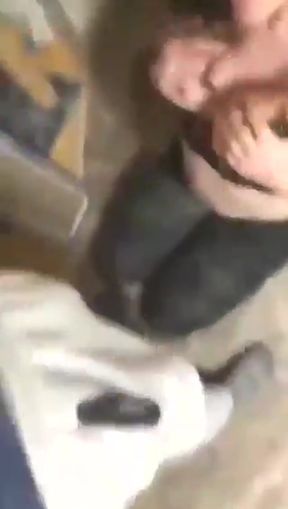 Busty petite babe takes deep throat with big dick in homemade video