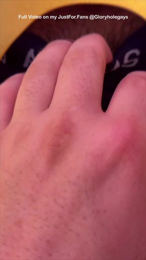 Wet, hard, and intense - the ultimate gloryhole ride