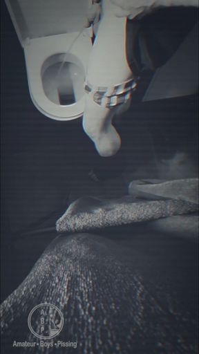 Flatmate Caught Peeing on Night Vision Cam