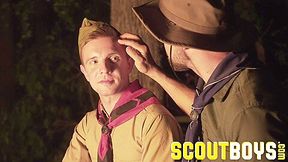 ScoutBoys DILF troop lead Adam Snow plows twink scout hole