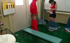 Filmed a training camp for the volleyball team of a certain athletic ward in Tokyo