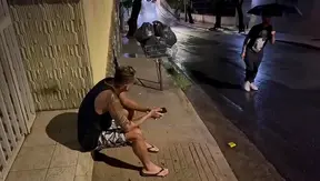 Carioca Sinks Teeth Into Mineiro’s Gluttonous Ass On Rainy Day – Brazilian Gay Hardcore