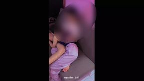 Blowjob Boyfriend&#039;s Cock In Living Room Until Naked