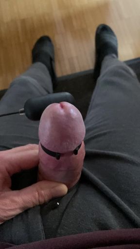 Acorn vibrator leads to orgasm